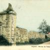 Piliers et mur de l'abbaye d'Abbecourt