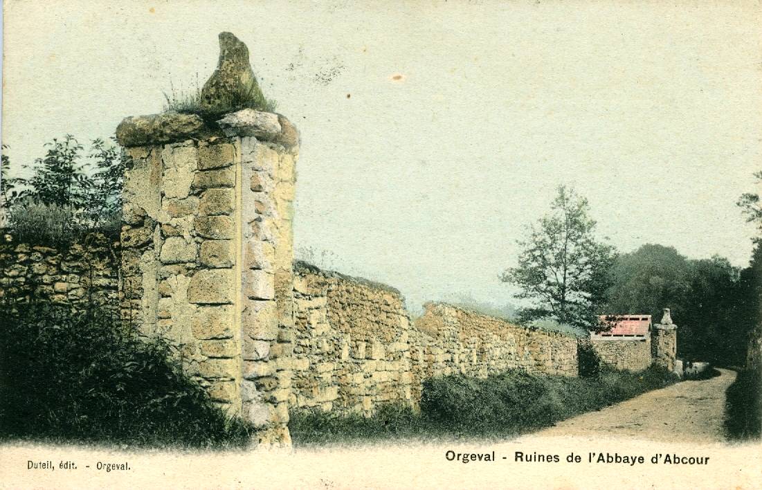 02 piliers et mur abbecourt vers 1900 1910